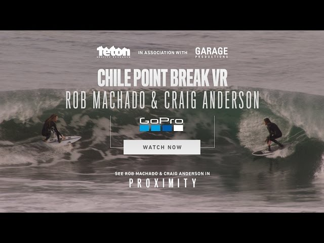 Craig Anderson and Rob Machado Explore Cold Chilean Waves in Virtual Reality