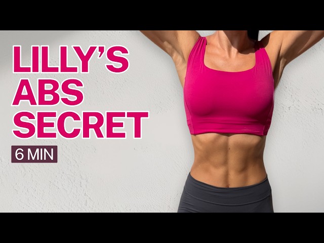 Want Visible & Defined Abs in 6 Minutes? Try This Pilates Workout with Lilly Sabri (No equipment)