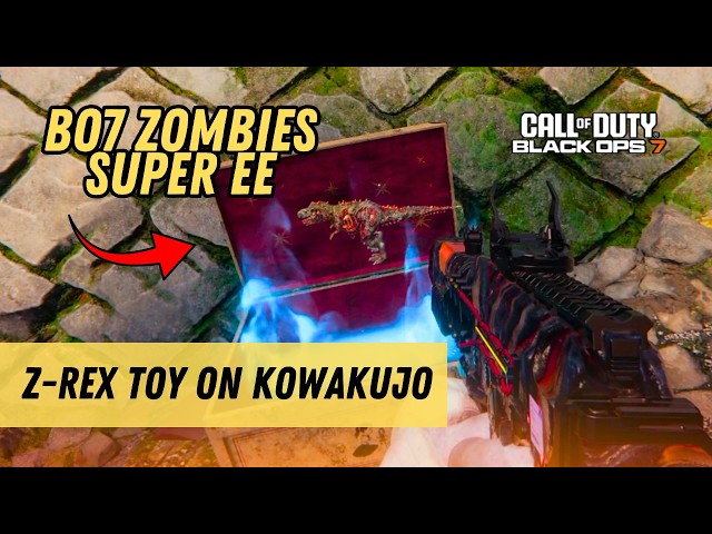 How to Collect Z-Rex Toy on Kowakujo for the Super Easter Egg in Black Ops 7 Zombies!