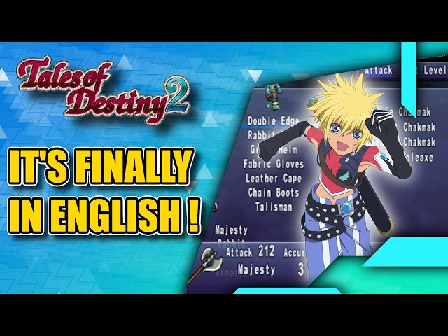 Tales of Destiny 2 is FINALLY in ENGLISH… But There’s a Catch
