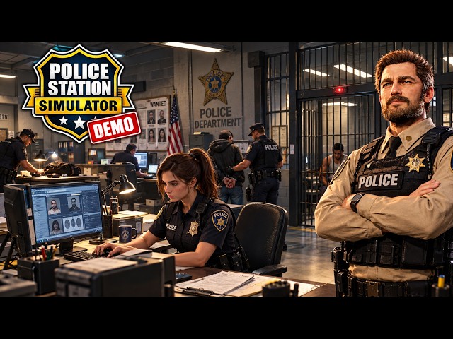 Police Station Simulator Demo -  No Commentary