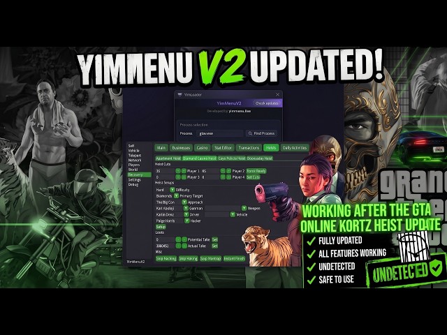 YimMenu GTA 5 | YimMenu V2 Mod Menu for GTA 5 PC – Enhanced & Legacy, FSL Method, Install & Tutorial