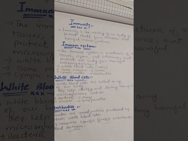 Easy and simple explanation about immunity..for full lecture visit to my YouTube channel..