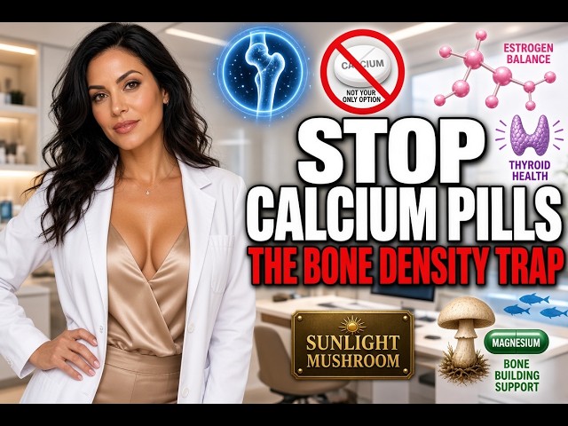 Why Plain Calcium Pills Fail Your Bones: The 4-Nutrient Osteoporosis Solution
