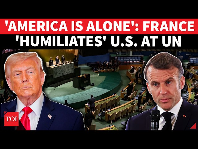 BIG FIGHT! France Blasts US After UN Walkout; Declares 'America Is Alone' Before World
