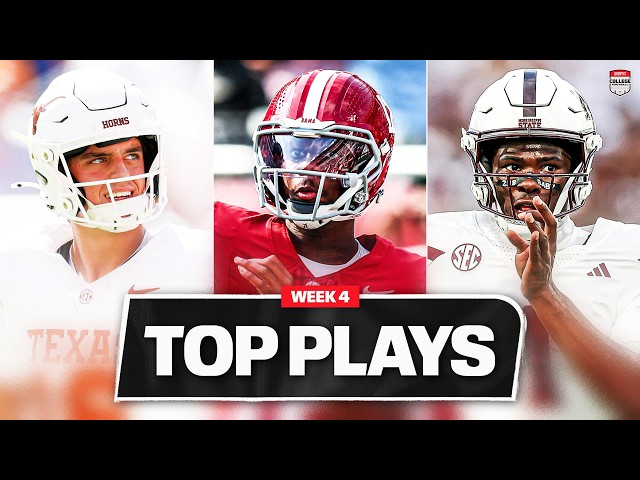 BEST PLAYS & MOMENTS from Week 4 of the 2026-27 college football season 🔥 | ESPN College Football