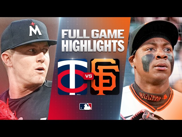 TWINS vs. GIANTS: Official Full Game Highlights (September 21) | 2026 MLB Season