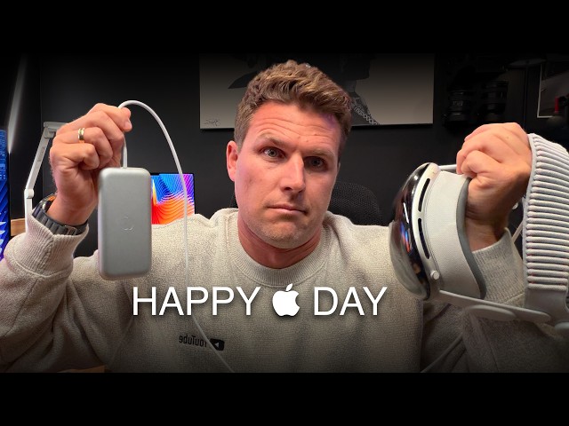 Apple Vision Pro battery problem solved on iPhone Duo Day!