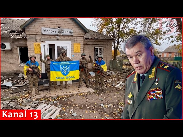 "Greetings to Gerasimov, Moscow falls": Ukrainian Forces confirmed their control of Malokaterynivka