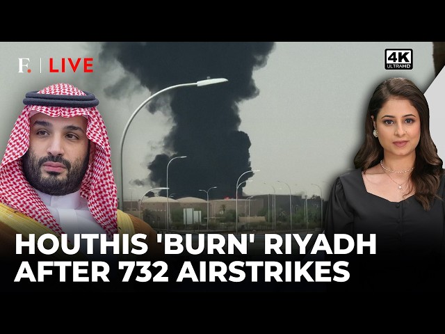 On Cam: Houthis' Missile-Drone 'Revenge' On Saudi After MBS' 700+ Airstrikes | Firstpost Live | 4k