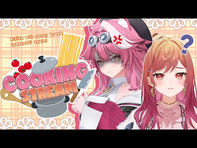 【COOKING STREAM】TEACHING RIRIKA HOW TO COOK SPAGHETTI! :)