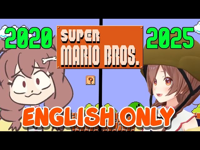 After 5 Years, Korone Finally Does Another English-Only Mario Stream (for a little bit) [Hololive]