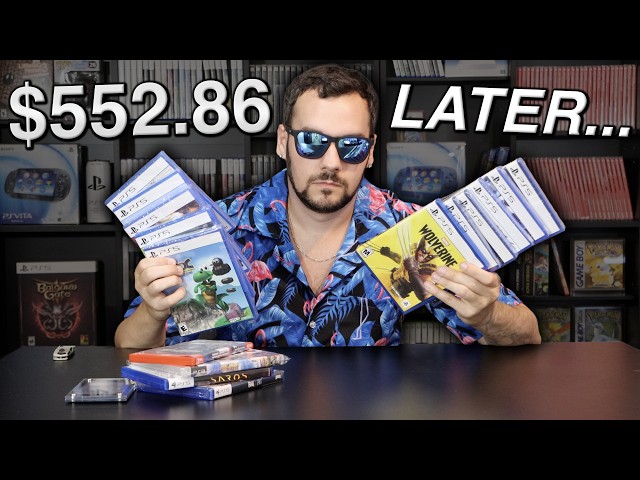 I'm Buying Physical PS5 Games To Take The Pain Away. | Game Collecting Ep. 18