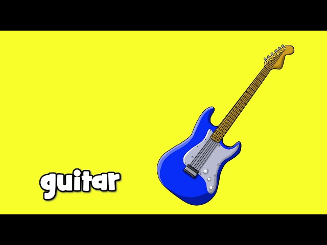Learn Musical Instrument Vocabulary | Talking Flashcards
