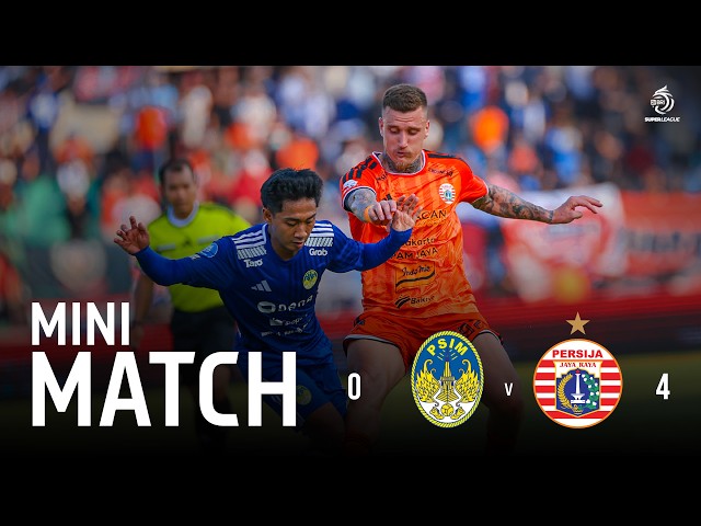 Mini Match | PSIM Jogjakarta vs PERSIJA Jakarta | Pekan 4