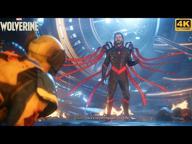 Wolverine vs Mr. Sinister and Ending - Marvel's Wolverine (4K 60FPS) + Deadpool and Wolverine Suit