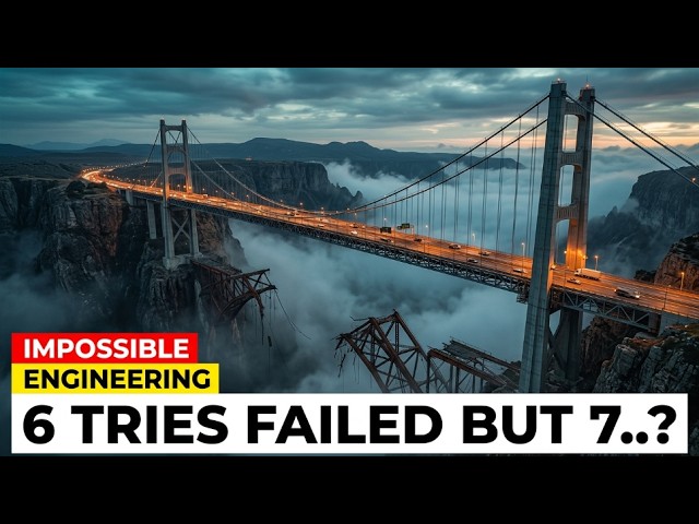 Impossible Engineering: The Bridge That Took 7 Tries to Build