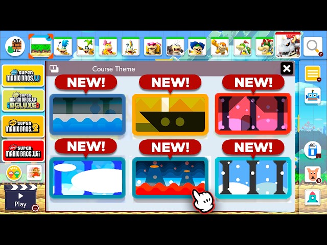NEW CASTLES Theme? Even POSSIBLE?! | Super Mario Maker 2 Experiment!
