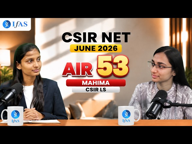 MAHIMA DAGAR CSIR NET LS RANK 53