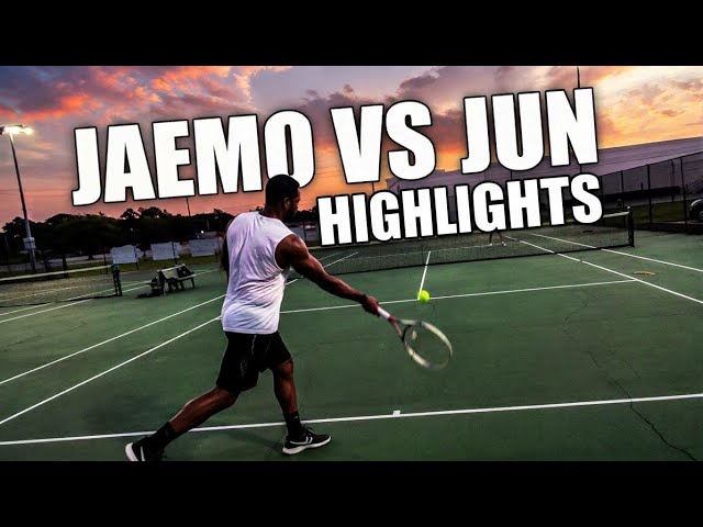 Tennis Highlights  - Jaemo vs Jun - Sept 15th