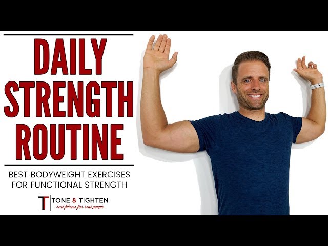 Daily Strength Training Workout Routine | Improve Functional Strength