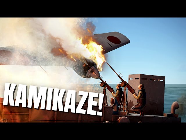 Kamikazes & Satisfying Airplane Crashes! V282 | IL-2 Sturmovik Flight Simulator Crashes