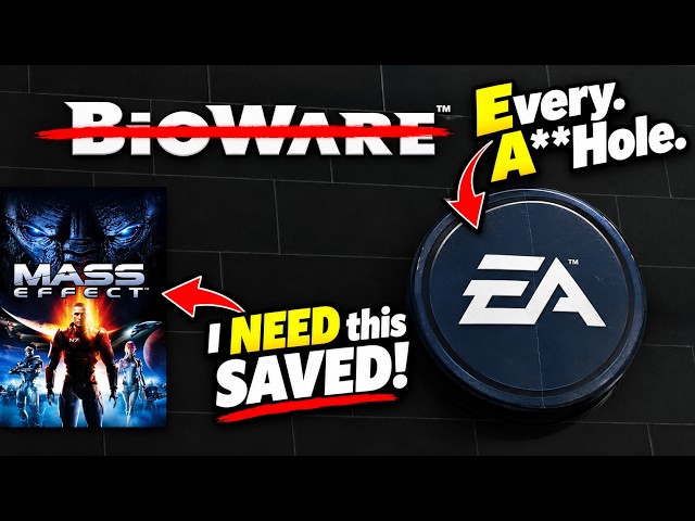 Mass Effect & Bioware Shut down by LOSERS EA! AI is COMING. A DEEP DIVE.