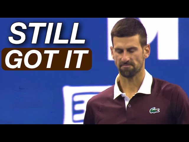 Resurgent Djokovic Beats Zverev in Beijing | Alcaraz is a Tactical Genius 