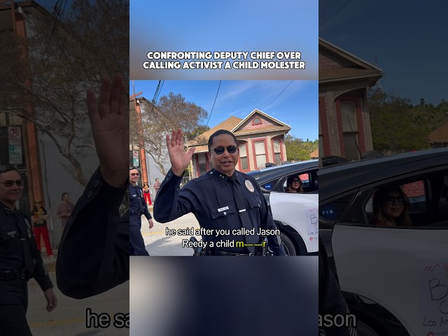Confronting LAPD Command Staff That Protects a Predator