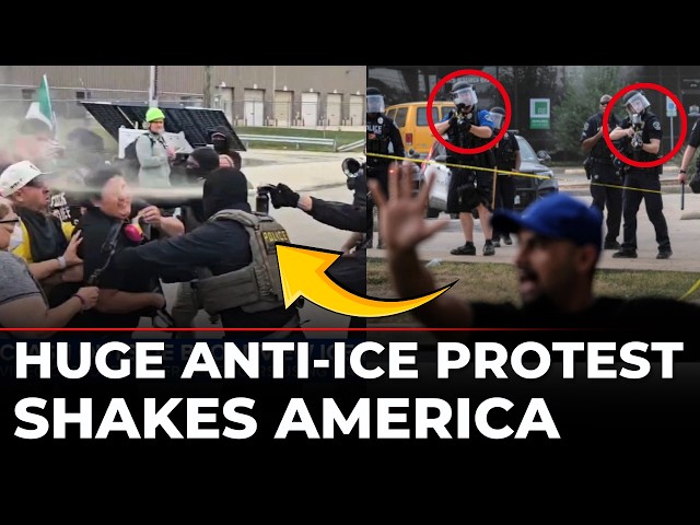 Anti-ICE Protest LIVE: Texas Erupts After ICE Agent Shoots Man Amid Immigration Crackdown