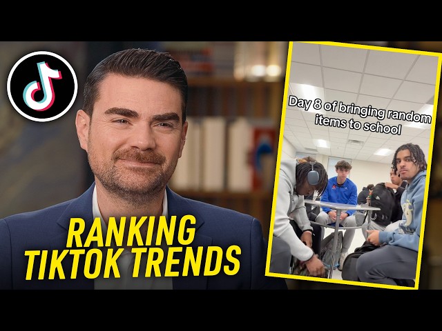 Ben Shapiro RANKS Viral TikTok Trends