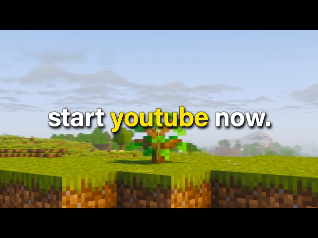 Start a YouTube Channel & Change Your Life in 6 Months