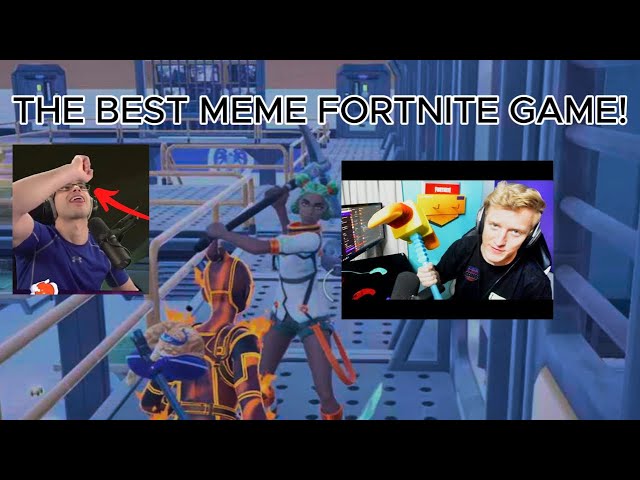 THE MOST INTENSE MEME GAME + Win -  FORTNITE