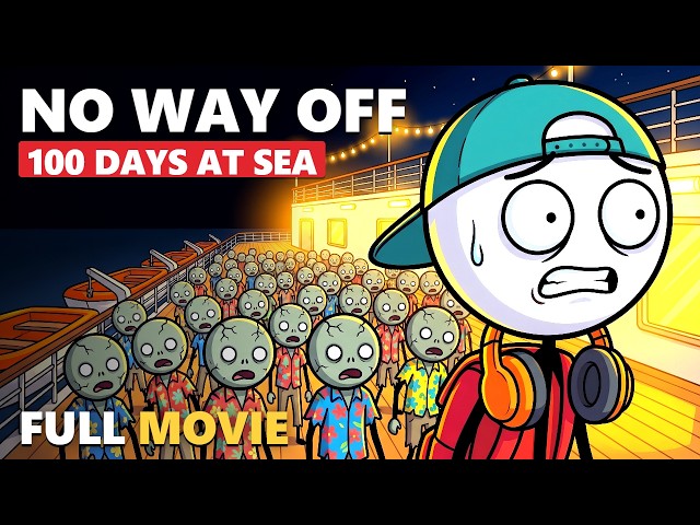 Zombie Outbreak On A Cruise Ship: 100 Days Surviving At Sea (Full Movie)