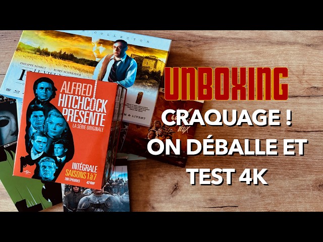 ACHATS DIVERS #30 - Blu Ray Collector 4K - Unboxing