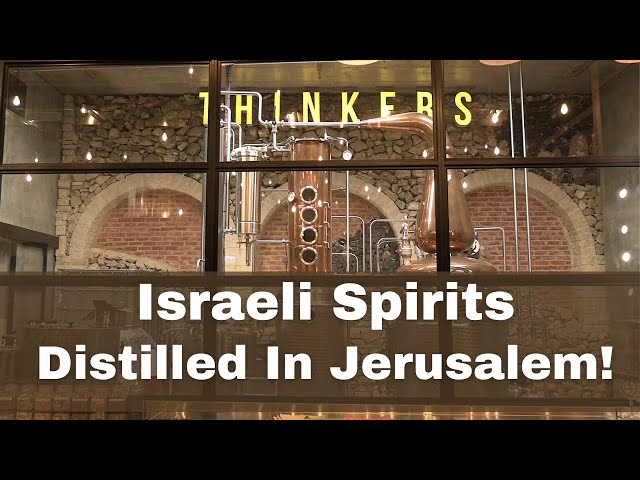 Israeli Spirits Distilled In Jerusalem - Thinkers Distillery, Agripas St.