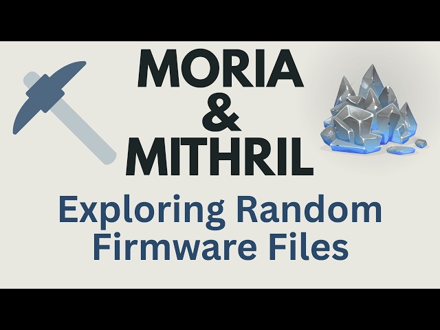 Extracting Random Firmware Files with Moria and Mithril