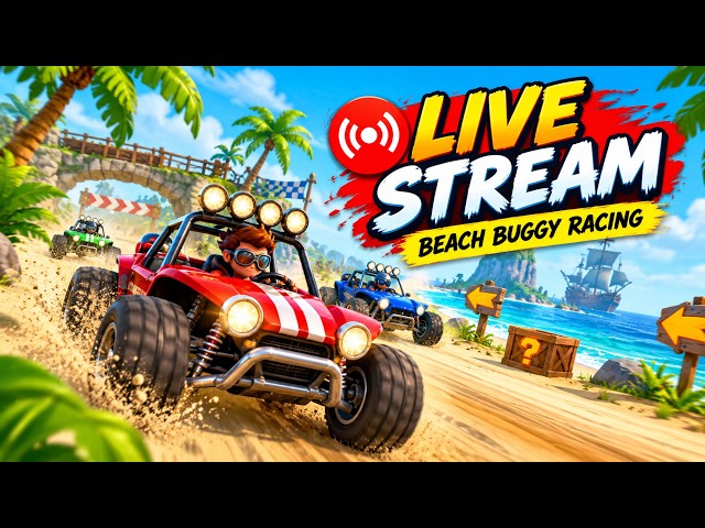 Beach Buggy Racing LIVE STREAM | Crazy Racing Gameplay