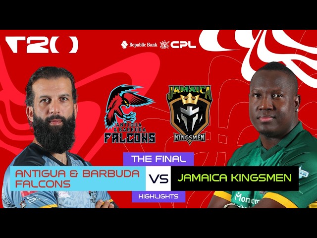 Highlights | FINAL | Antigua & Barbuda Falcons vs Jamaica Kingsmen | CPL 2026