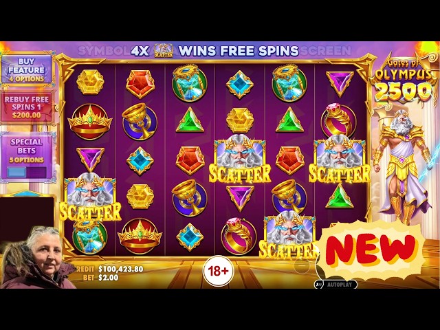 👀 GATES OF OLYMPUS 2500 👀NEW SLOT 🎰 🚨👍PRAGMATIC PLAY  🎰 #newslots 🚨 #prerelease #bonus