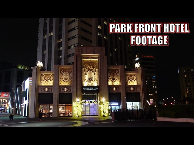Park Front Hotel Footage (60FPS), Universal Studios Japan On-Site Hotel | Non-Copyright