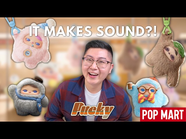 It Makes SOUND?! 🔊😱 POP MART PUCKY Closed for Today Unboxing