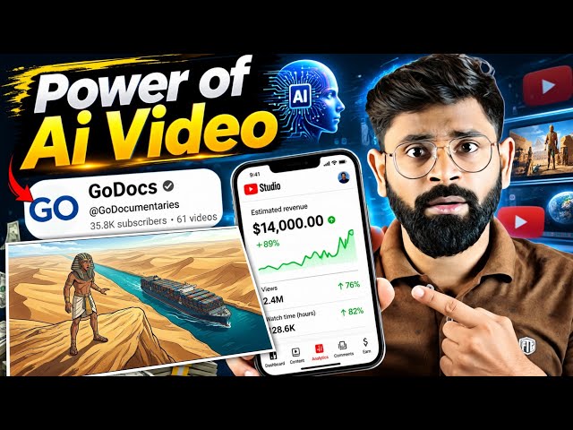 Long AI Video Kaise Banaye in 1 Click 🔥 | 10 Min AI Video Generator | YouTube Automation