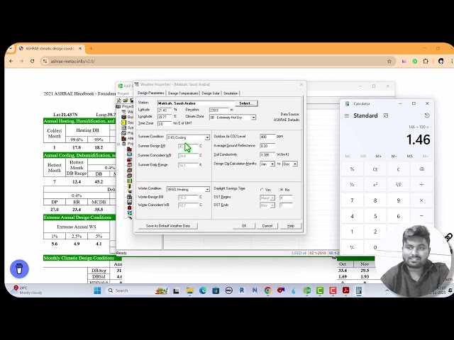 HAP 6.2 Step-by-Step | Cooling & Heating Load Calculation-Part-01