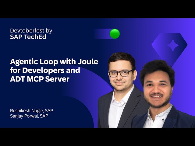 Agentic Loop with Joule for Developers and ADT MCP Server