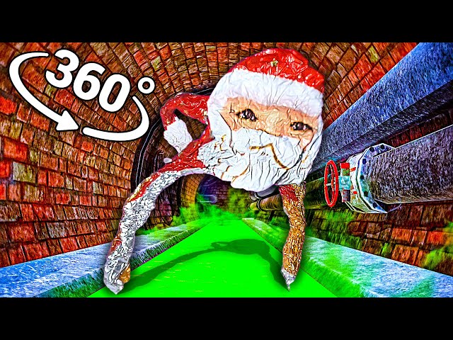 goo goo gaga meme - Sewers in 360° Video | VR / 8K | ( GoGo GaGa Santa meme )