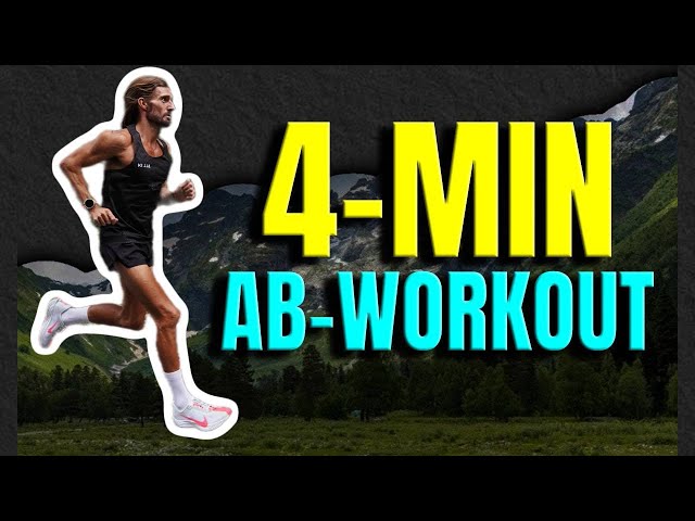 Want to Run Faster? Try This 4 Minute Abs Workout for Marathoners