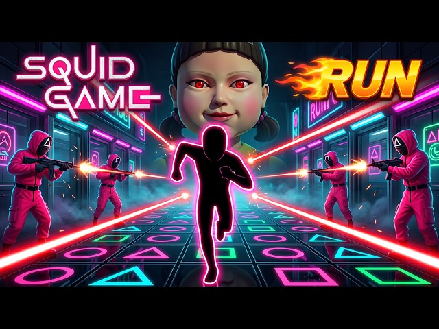 SQUID GAME RUN V3.0 | HIGH QUALITY Immersive Interactive Warm Up #36