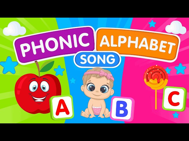 ABC Phonics Song 🔤 | Learn Letter Sounds & ABCs | 40 Min Nursery Rhymes for Kids