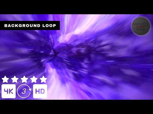 Cinematic Space 4K Visual Loop (Silent) | Atmospheric Luxury Background | Seamless Loop